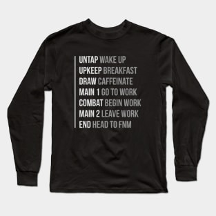 The Phases of Life V2 Long Sleeve T-Shirt